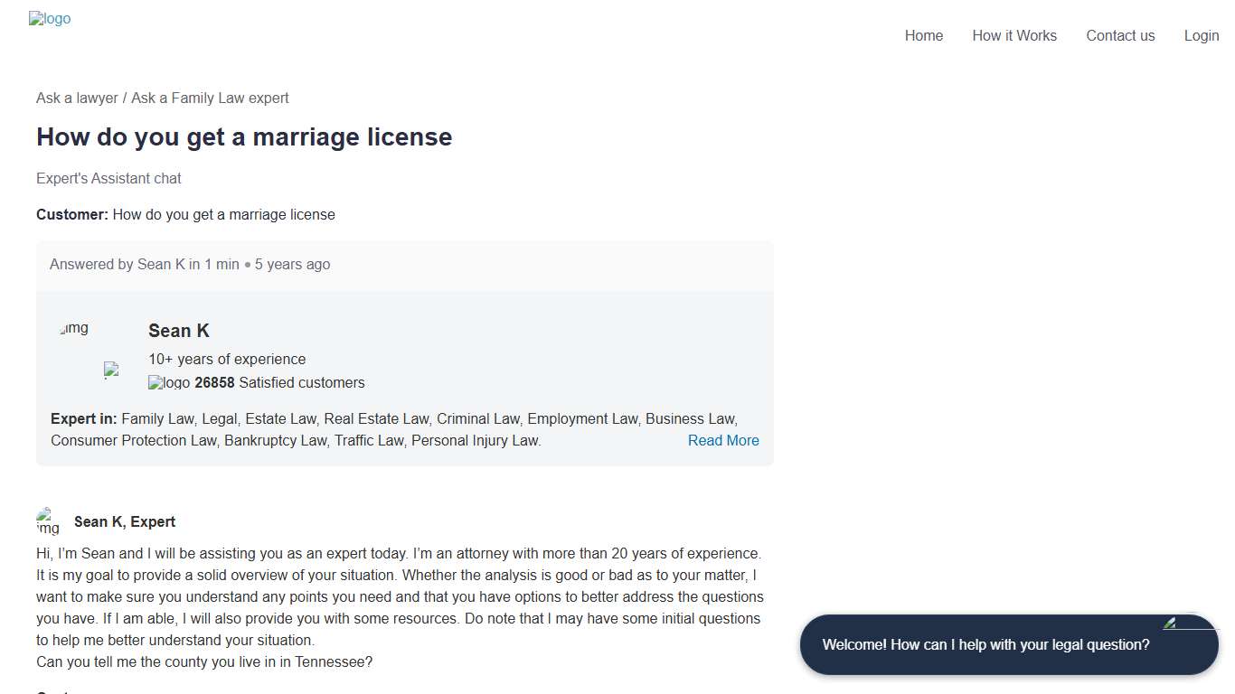 How do you get a marriage license